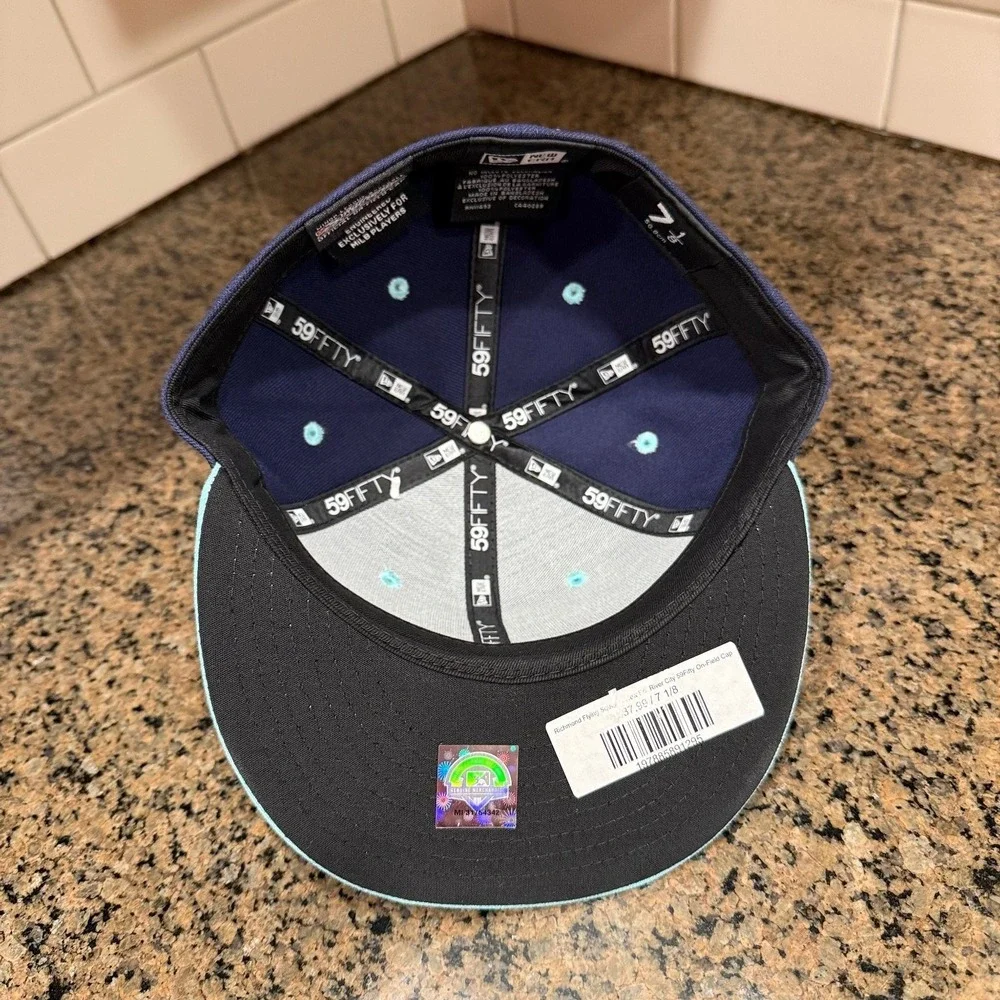 Richmond Flying Squirrels River City MiLB Baseball New Era 59FIFTY Hat Cap 7 1/8